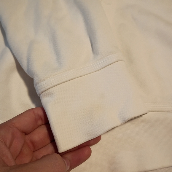 Nike White Pullover Hoodie With Embroidered Nike Logo - Picture 7 of 7